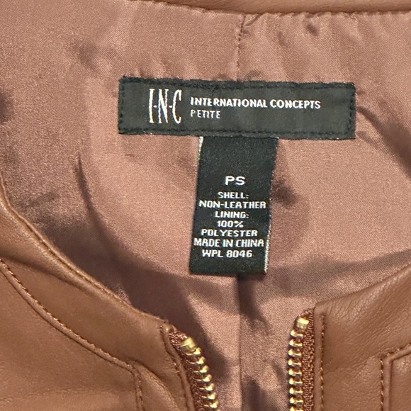 INC International Concepts jacket SMALL PetiteNWOT - Picture 6 of 7